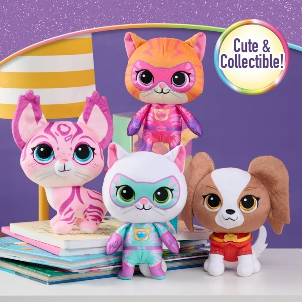 Disney Jr. SuperKitties Plush Collector Set